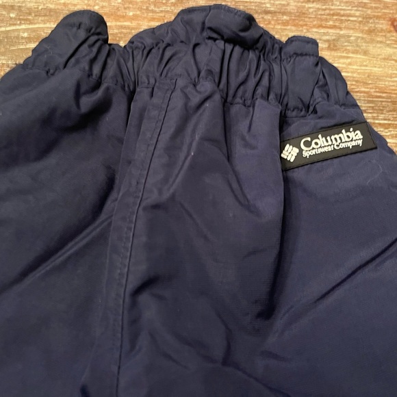 LIKE NEW COLUMBIA NAVY SNOW PANTS, TODDLER SIZE 3T - Picture 8 of 9
